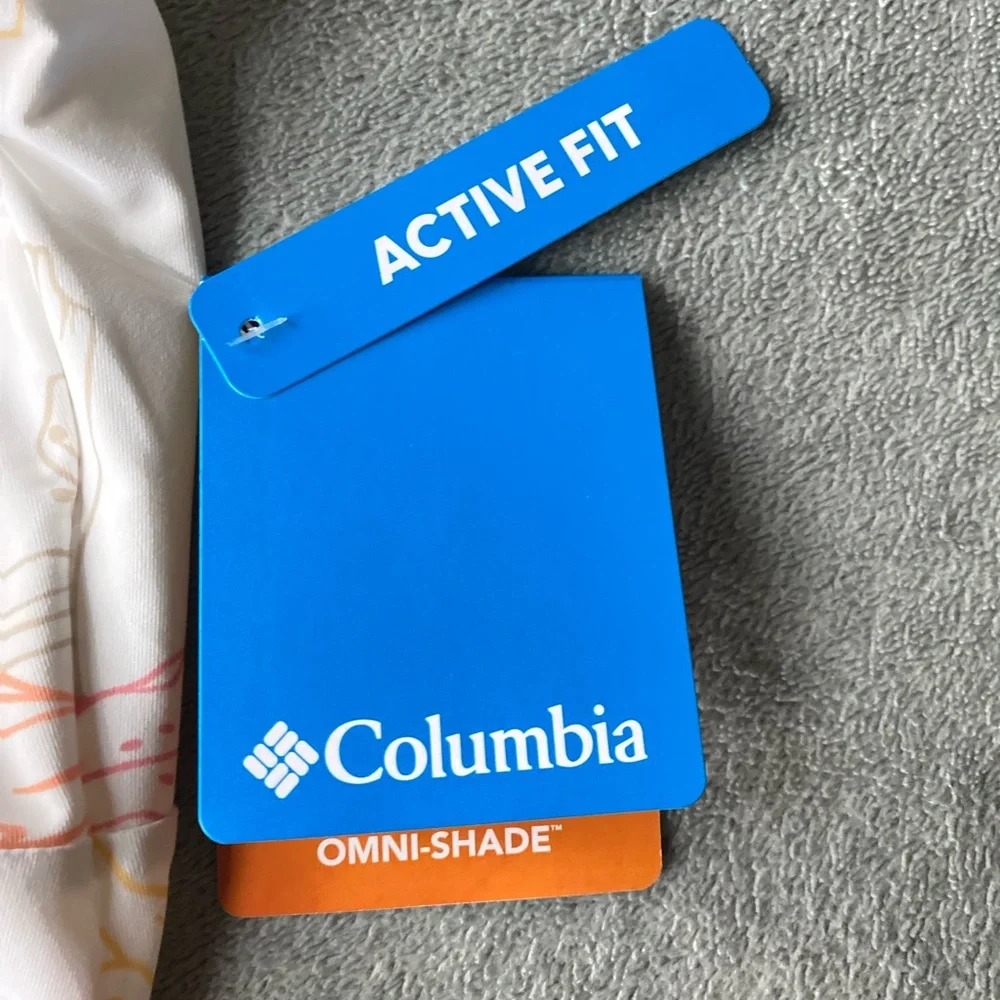 Columbia Women’s PFG Freezer III Dress Tiger Lily print New with Tags sz Large - Picture 8 of 14